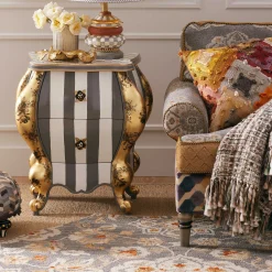 MacKenzie-Childs Cobblestone 6' Octagon Rug| Rugs