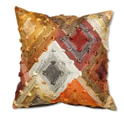MacKenzie-Childs Cobblestone Diamond Throw Pillow| Pillows, Throws, & Cushions