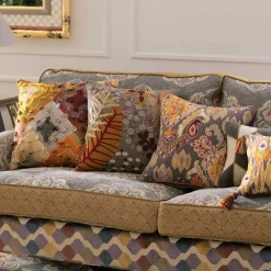 MacKenzie-Childs Cobblestone Diamond Throw Pillow| Pillows, Throws, & Cushions