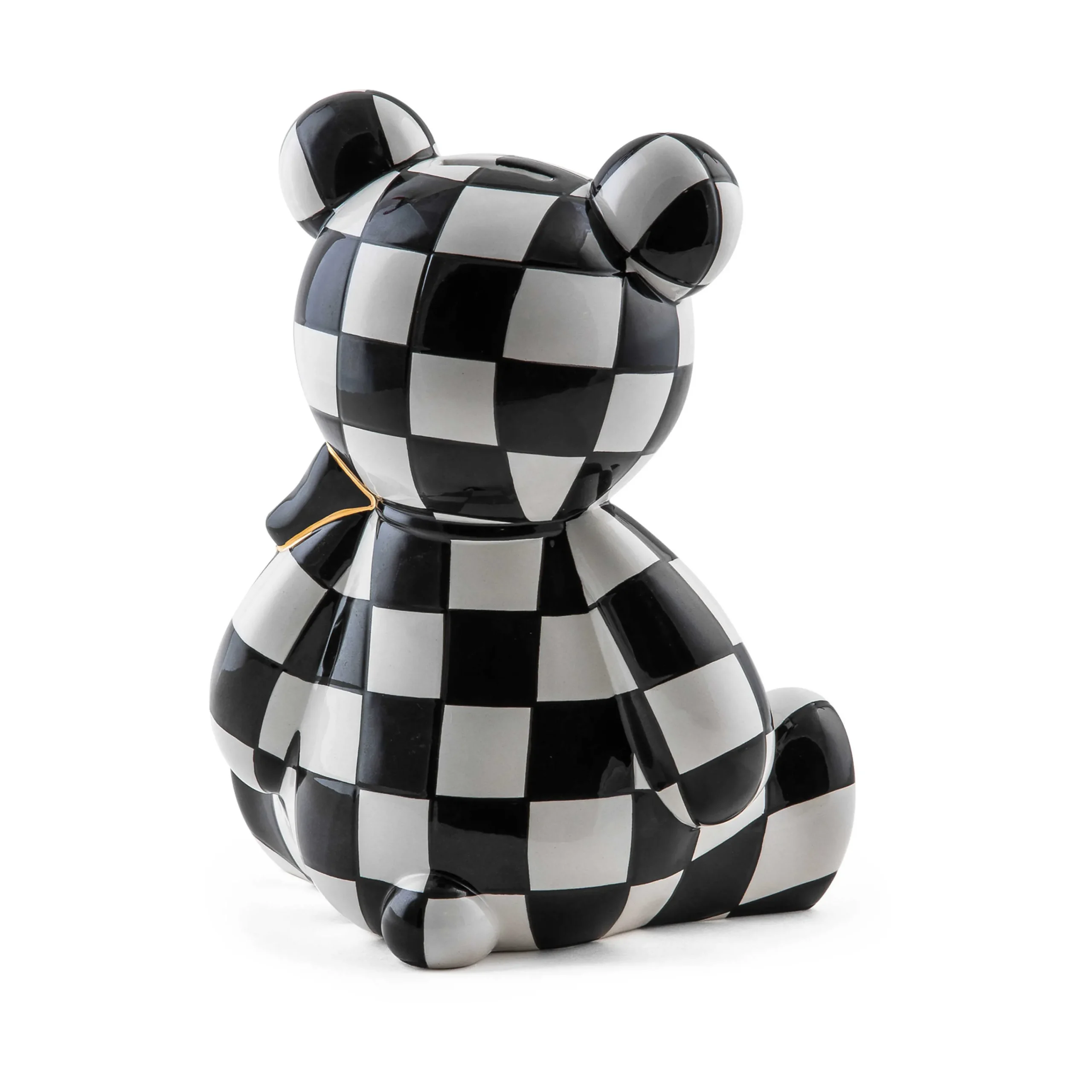 MacKenzie-Childs Courtly Bear Bank| Room Accents