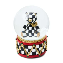 MacKenzie-Childs Courtly Bear Snow Globe| Room Accents