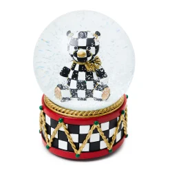 MacKenzie-Childs Courtly Bear Snow Globe| Room Accents