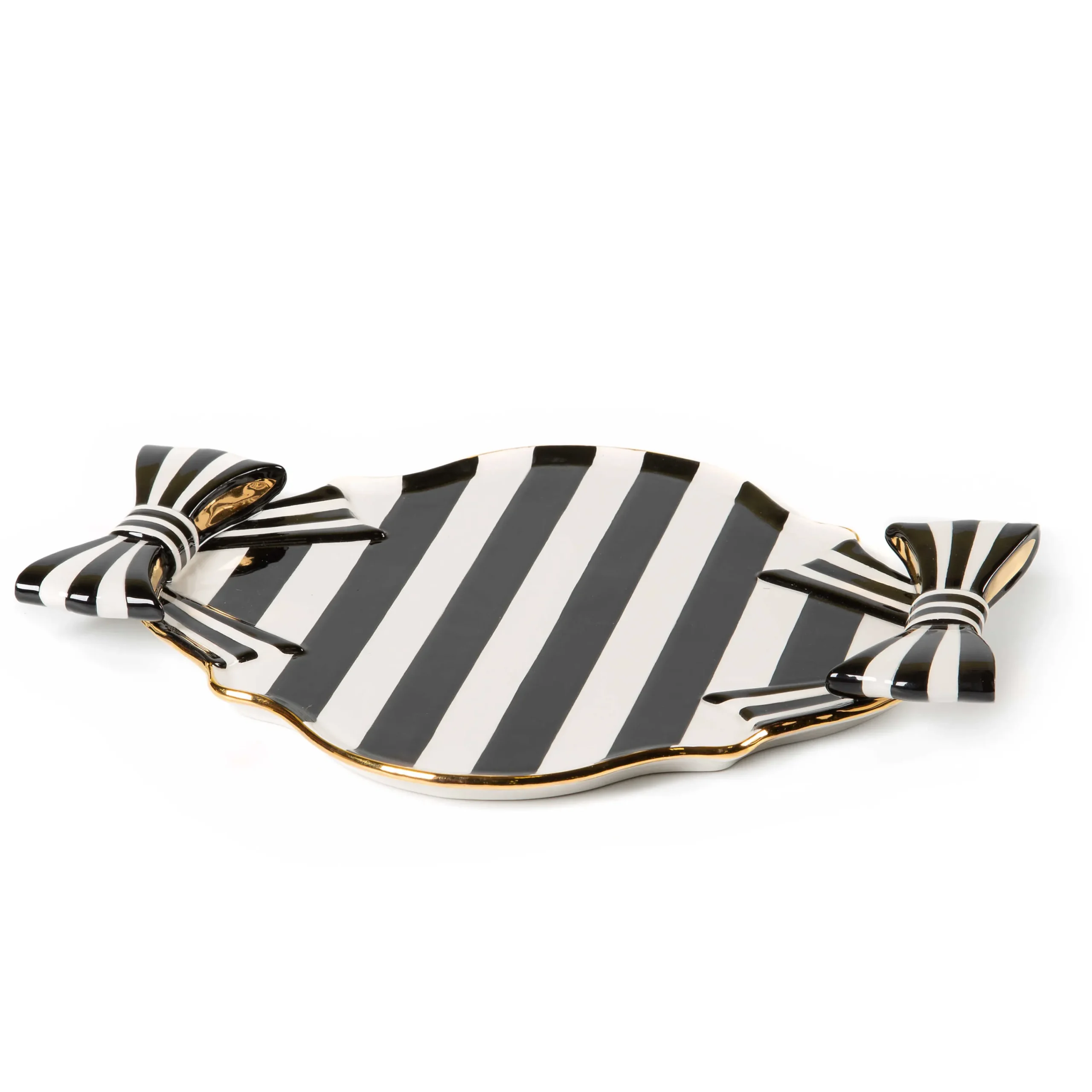 MacKenzie-Childs Courtly Bow Tray| Bar Entertaining|Serveware