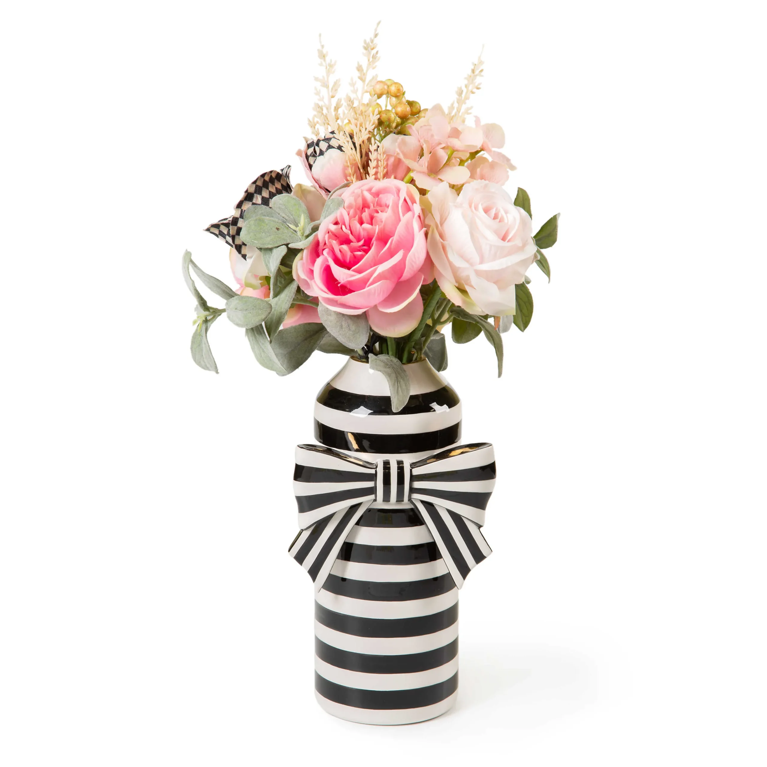MacKenzie-Childs Courtly Bow Vase| Room Accents