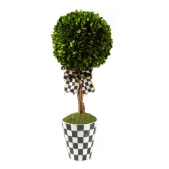 MacKenzie-Childs Courtly Boxwood Topiary Large Drop In| Spring|Greenery & Florals