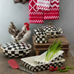 MacKenzie-Childs Courtly Check 8 Baking Pan| Cookware & Bakeware
