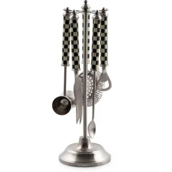 MacKenzie-Childs Courtly Check 3260 Bar Tool Set| Drinkware|Bar Entertaining