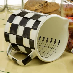 MacKenzie-Childs Courtly Check 7 Cup Measuring Cup| Kitchen Utensils & Tools