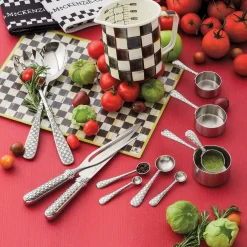 MacKenzie-Childs Courtly Check 7 Cup Measuring Cup| Kitchen Utensils & Tools