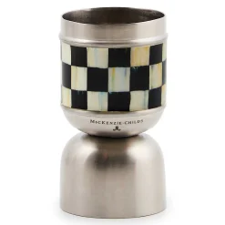 MacKenzie-Childs Courtly Check 3260 Jigger| Fall Entertaining|Bar Entertaining