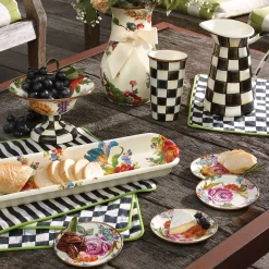 MacKenzie-Childs Courtly Check 20 Ounce Tumbler| Drinkware|Bar Entertaining