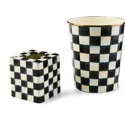 MacKenzie-Childs Courtly Check 2 Piece Bath Set| Decor Sets|Bath & Bath Accessories