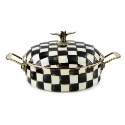 MacKenzie-Childs Courtly Check 5 Quart Casserole| Cookware & Bakeware