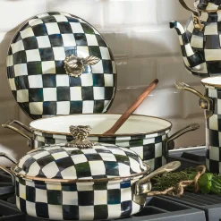 MacKenzie-Childs Courtly Check 5 Quart Casserole| Cookware & Bakeware