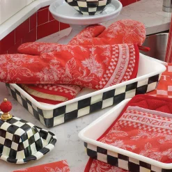 MacKenzie-Childs Courtly Check 9 x 13 Baking Pan| Cookware & Bakeware