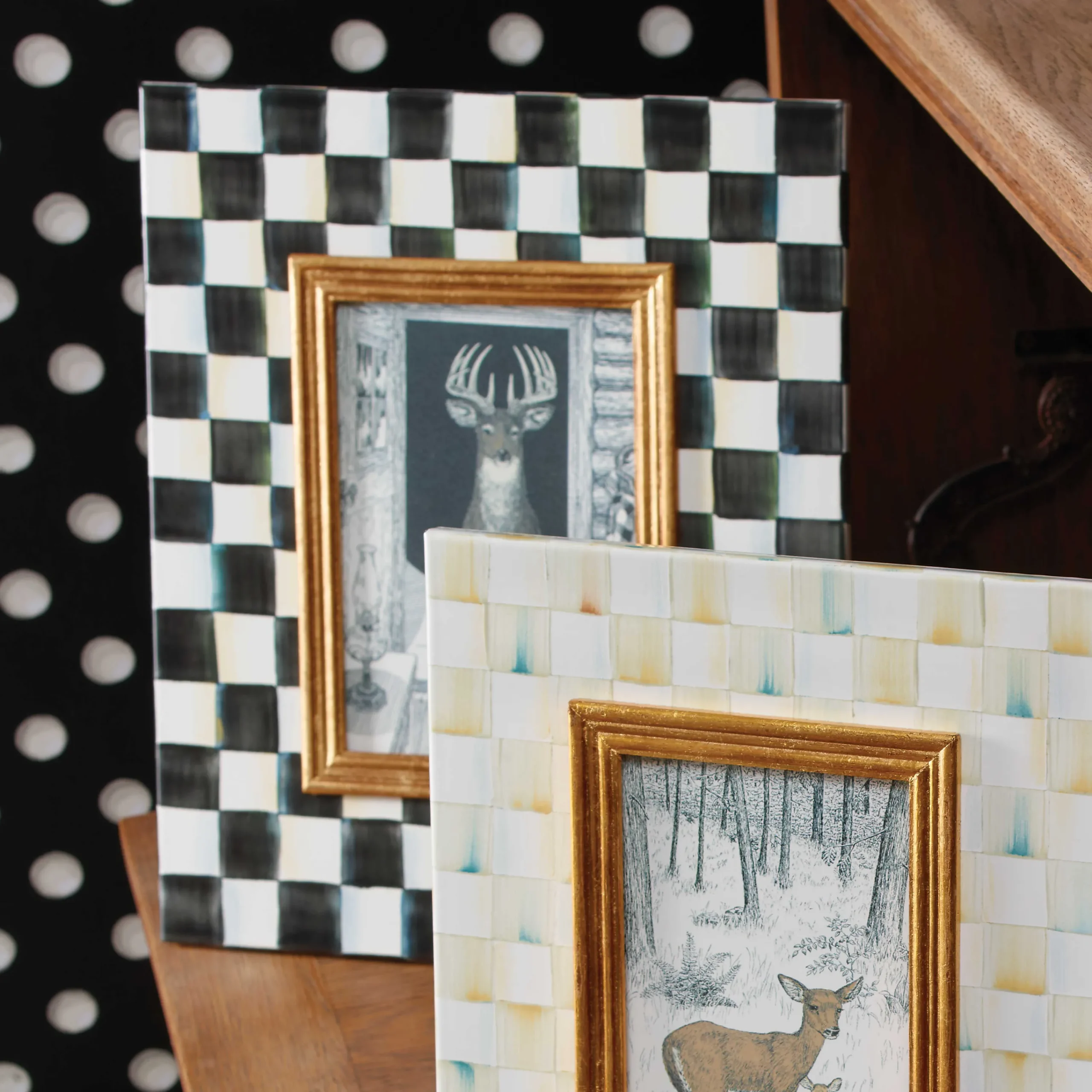 MacKenzie-Childs Courtly Check 5 x 7 Frame| Room Accents