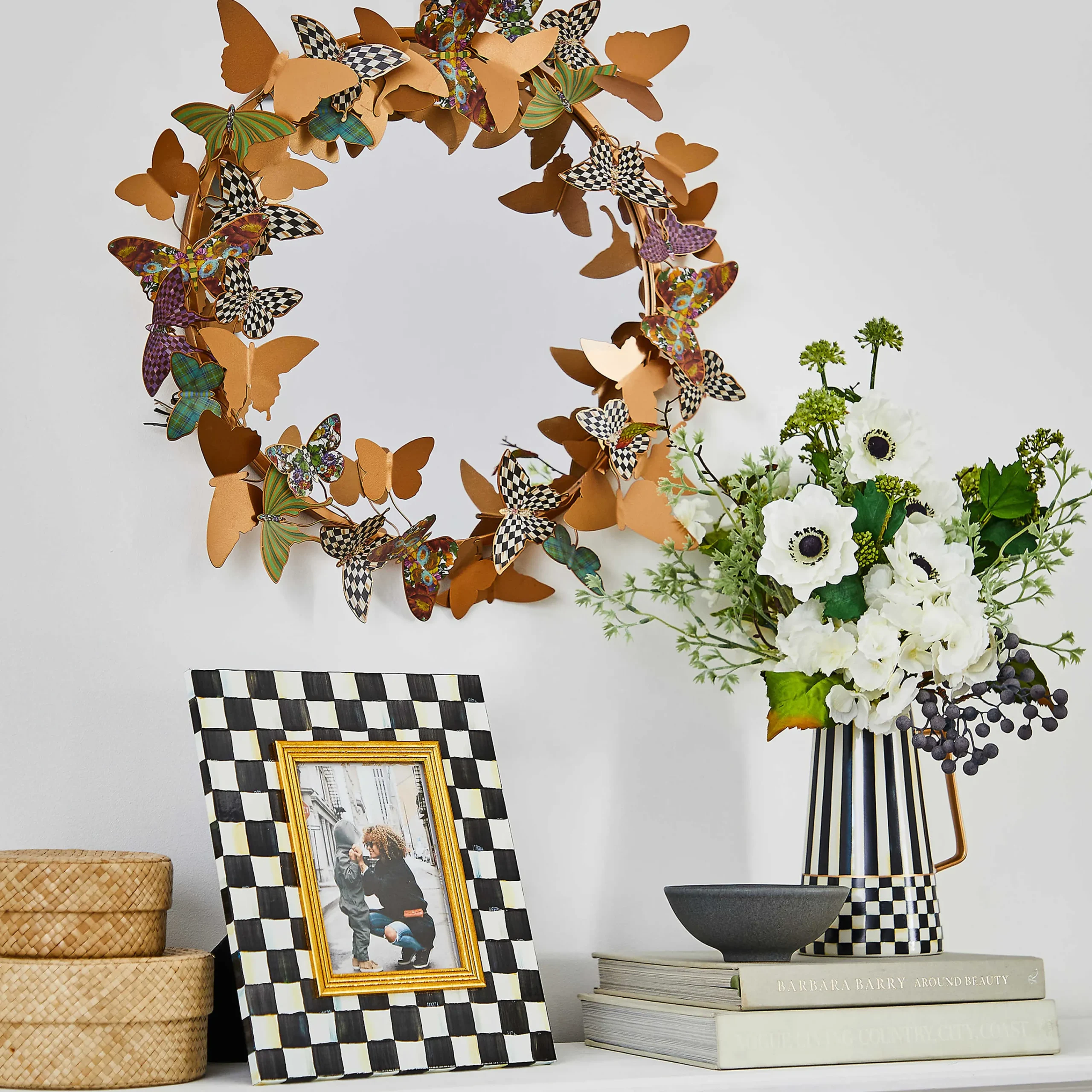 MacKenzie-Childs Courtly Check 5 x 7 Frame| Room Accents