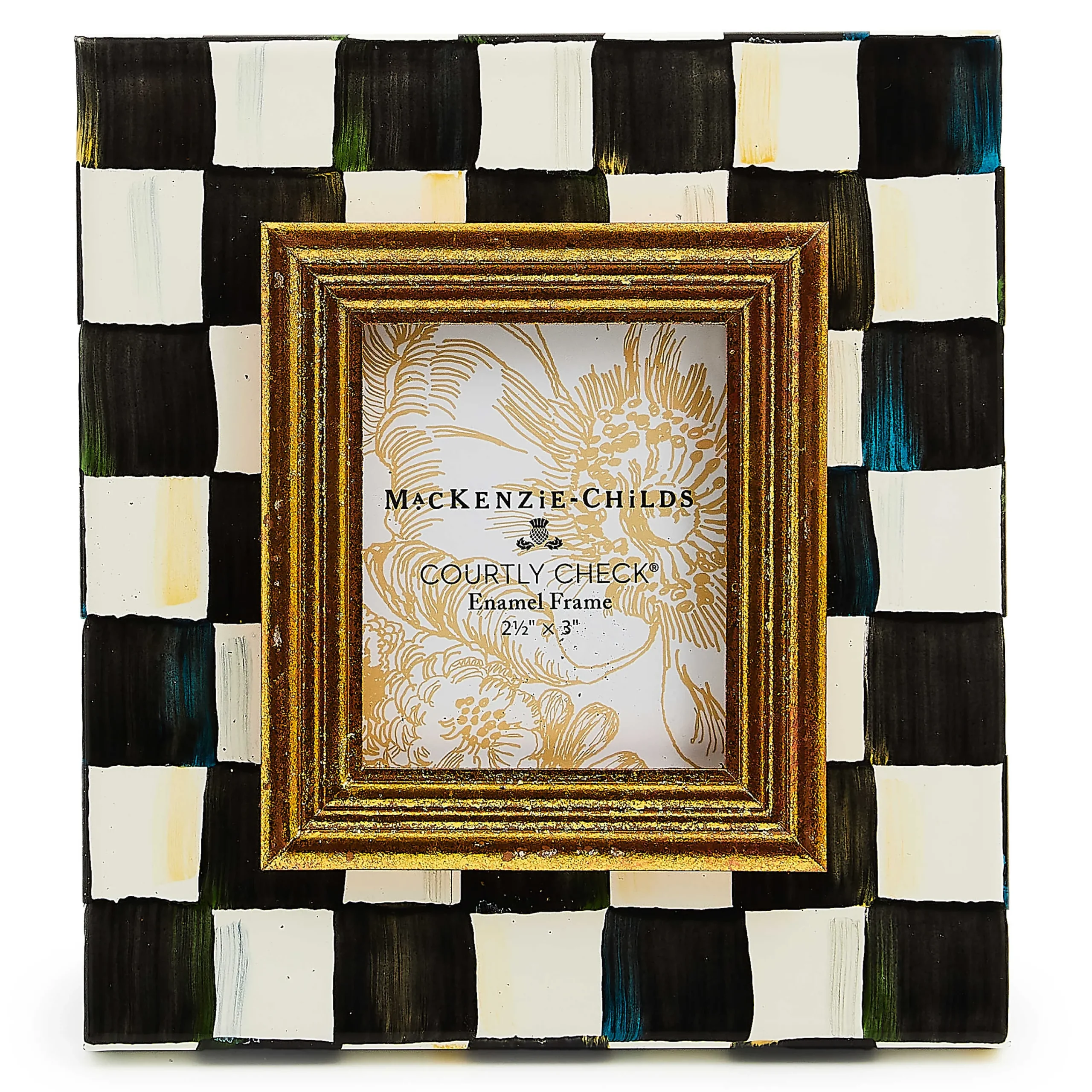 MacKenzie-Childs Courtly Check 2.5 x 3 Frame| Room Accents