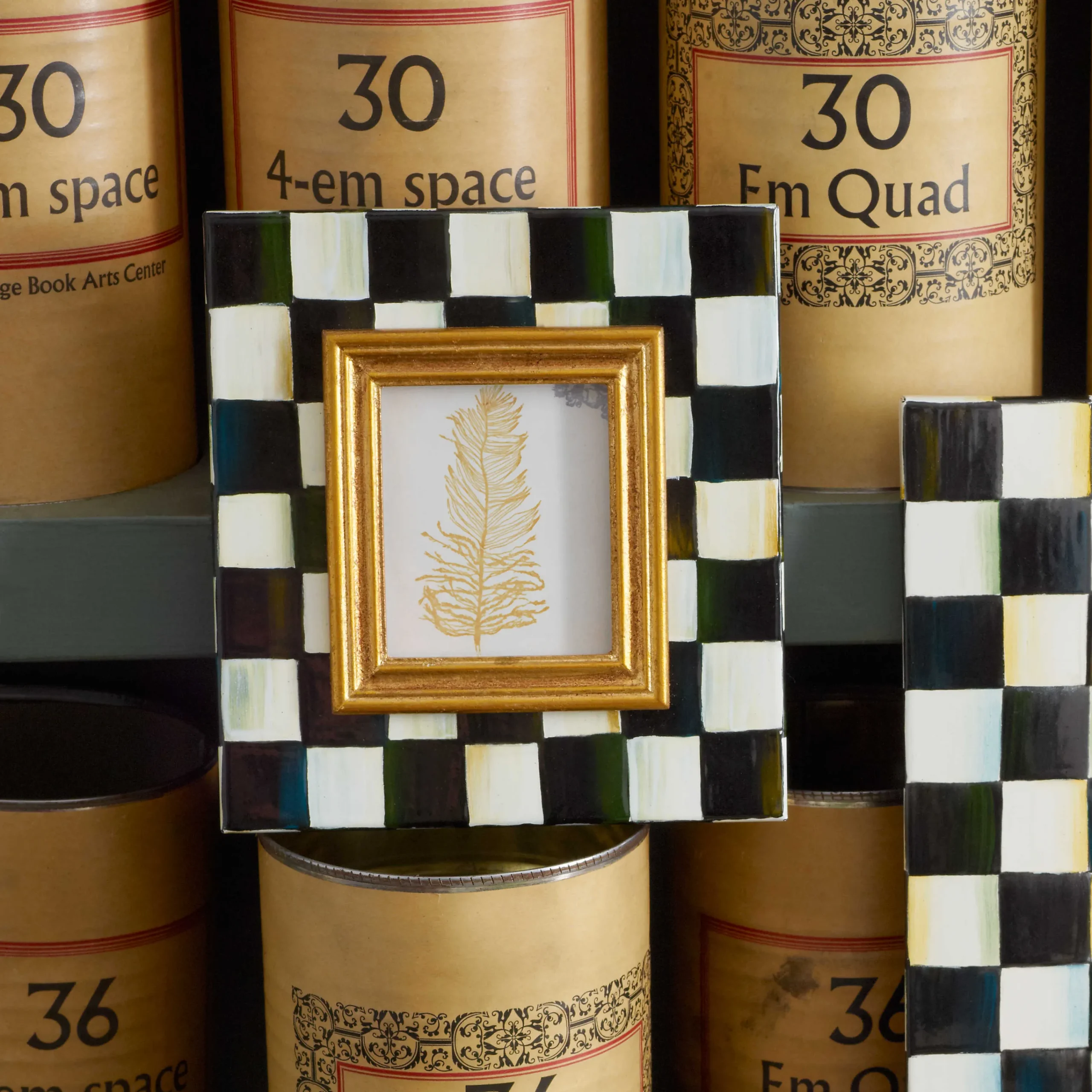 MacKenzie-Childs Courtly Check 2.5 x 3 Frame| Room Accents