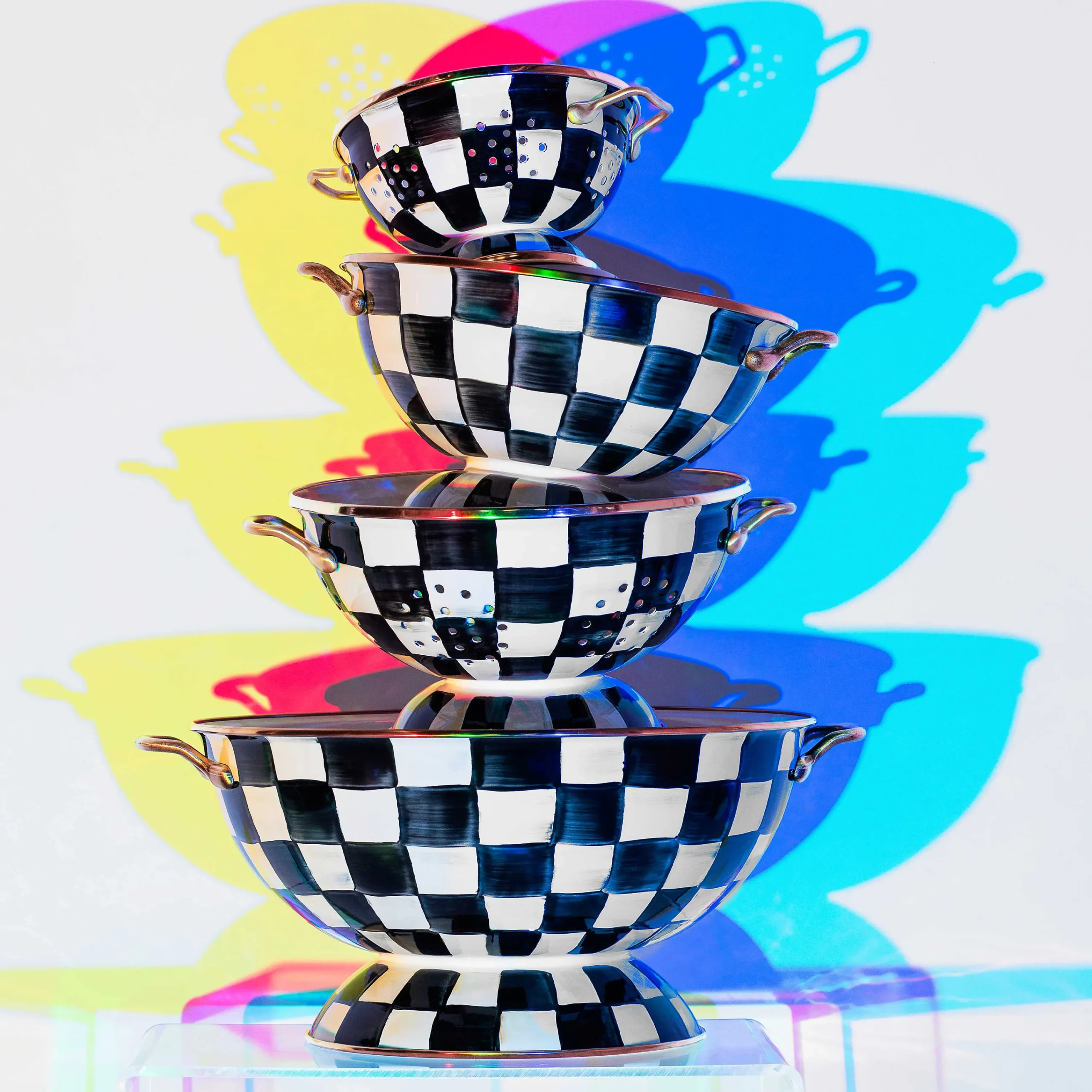 MacKenzie-Childs Courtly Check Almost Everything Bowl| Serveware