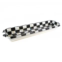 MacKenzie-Childs Courtly Check Baguette Dish| Serveware