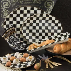 MacKenzie-Childs Courtly Check Baguette Dish| Serveware