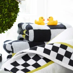 MacKenzie-Childs Courtly Check Bath Towel| Bath & Bath Accessories