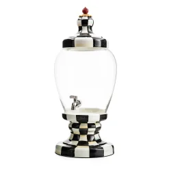 MacKenzie-Childs Courtly Check Beverage Hostess| Fall Entertaining|Drinkware