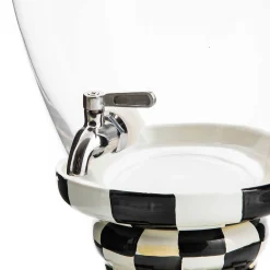 MacKenzie-Childs Courtly Check Beverage Hostess| Fall Entertaining|Drinkware