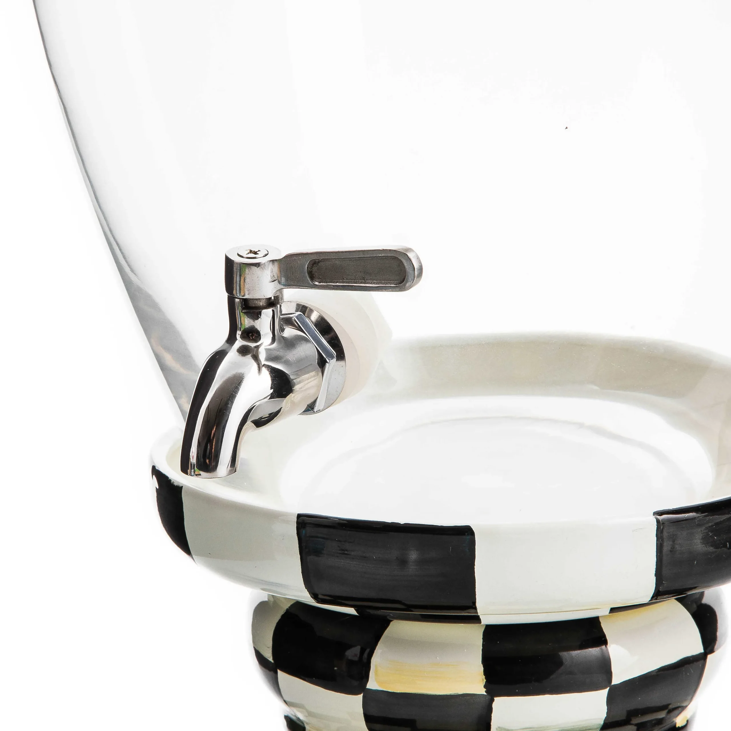 MacKenzie-Childs Courtly Check Beverage Hostess| Fall Entertaining|Drinkware