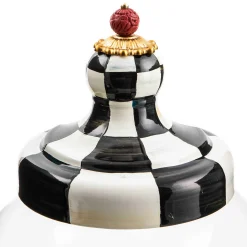 MacKenzie-Childs Courtly Check Beverage Hostess| Fall Entertaining|Drinkware