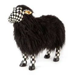 MacKenzie-Childs Courtly Check Black Sheep - Small| Spring|Room Accents