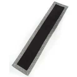 MacKenzie-Childs Courtly Check Black Table Runner| Kitchen & Table Linens