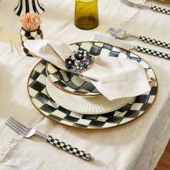 MacKenzie-Childs Courtly Check Breakfast Bowl| Dinnerware & Flatware