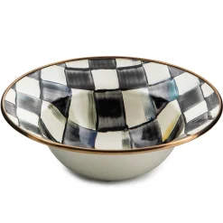 MacKenzie-Childs Courtly Check Breakfast Bowl| Dinnerware & Flatware