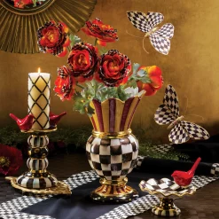 MacKenzie-Childs Courtly Check Butterfly Duo Wall Decor| Room Accents