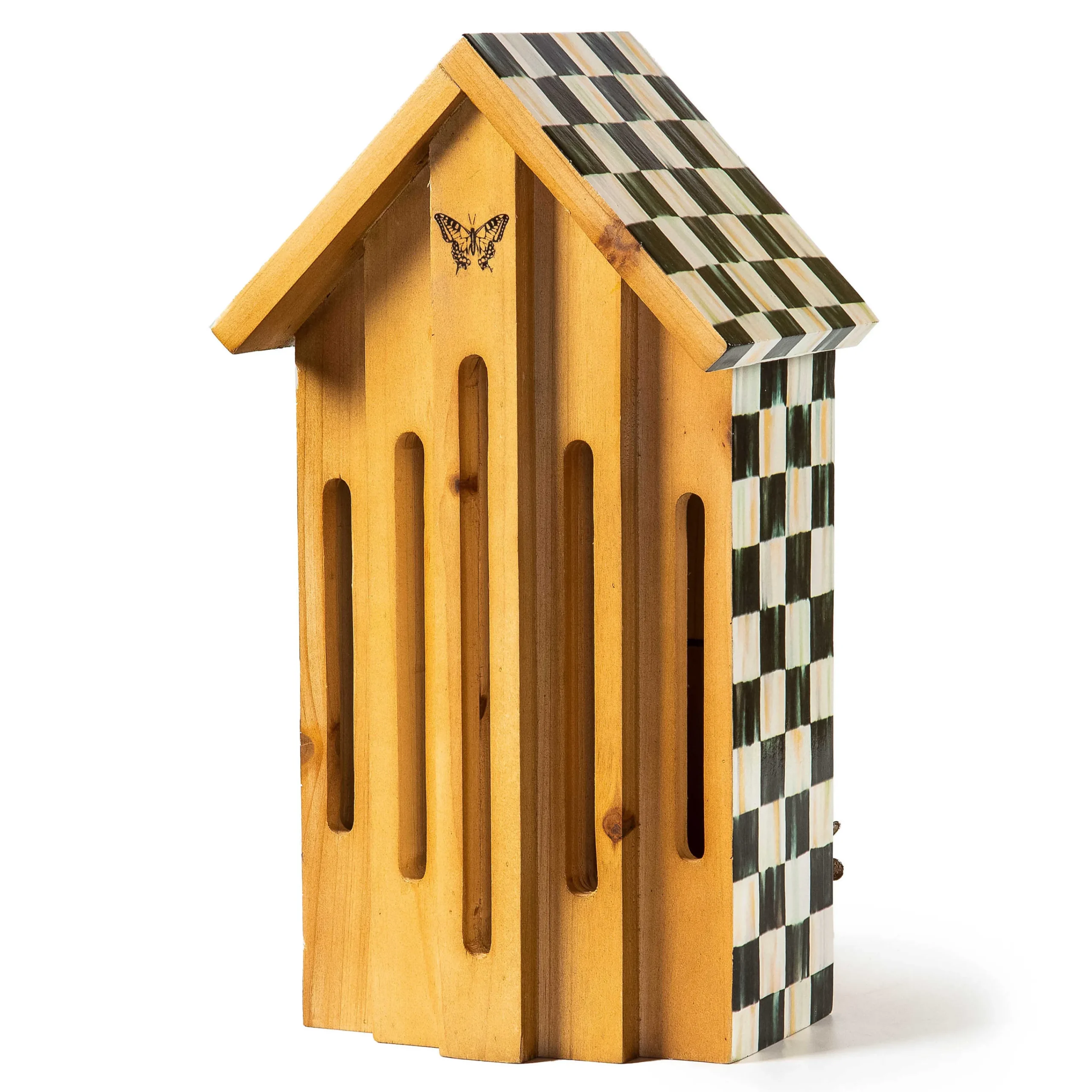 MacKenzie-Childs Courtly Check Butterfly House| Spring|Outdoor
