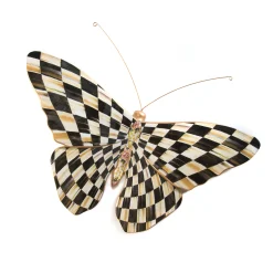 MacKenzie-Childs Courtly Check Butterfly Wall Decor| Room Accents