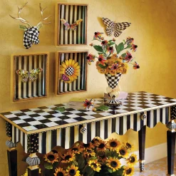 MacKenzie-Childs Courtly Check Butterfly Wall Decor| Room Accents