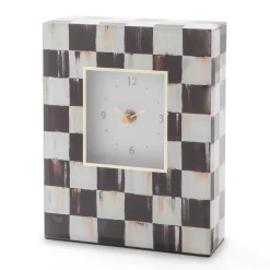 MacKenzie-Childs Courtly Check Carriage Clock| Room Accents
