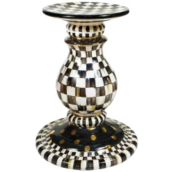 MacKenzie-Childs Courtly Check Ceramic Pedestal Table Base| Dining Room & Kitchen