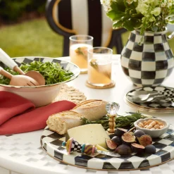 MacKenzie-Childs Courtly Check Cheese Course| Serveware