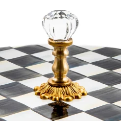 MacKenzie-Childs Courtly Check Cheese Course| Serveware
