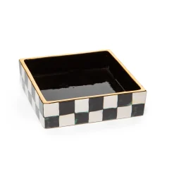 MacKenzie-Childs Courtly Check Cocktail Napkin Holder| Bar Entertaining|Serveware