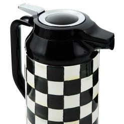 MacKenzie-Childs Courtly Check Coffee Carafe| The Coffee Shop|Fall Entertaining