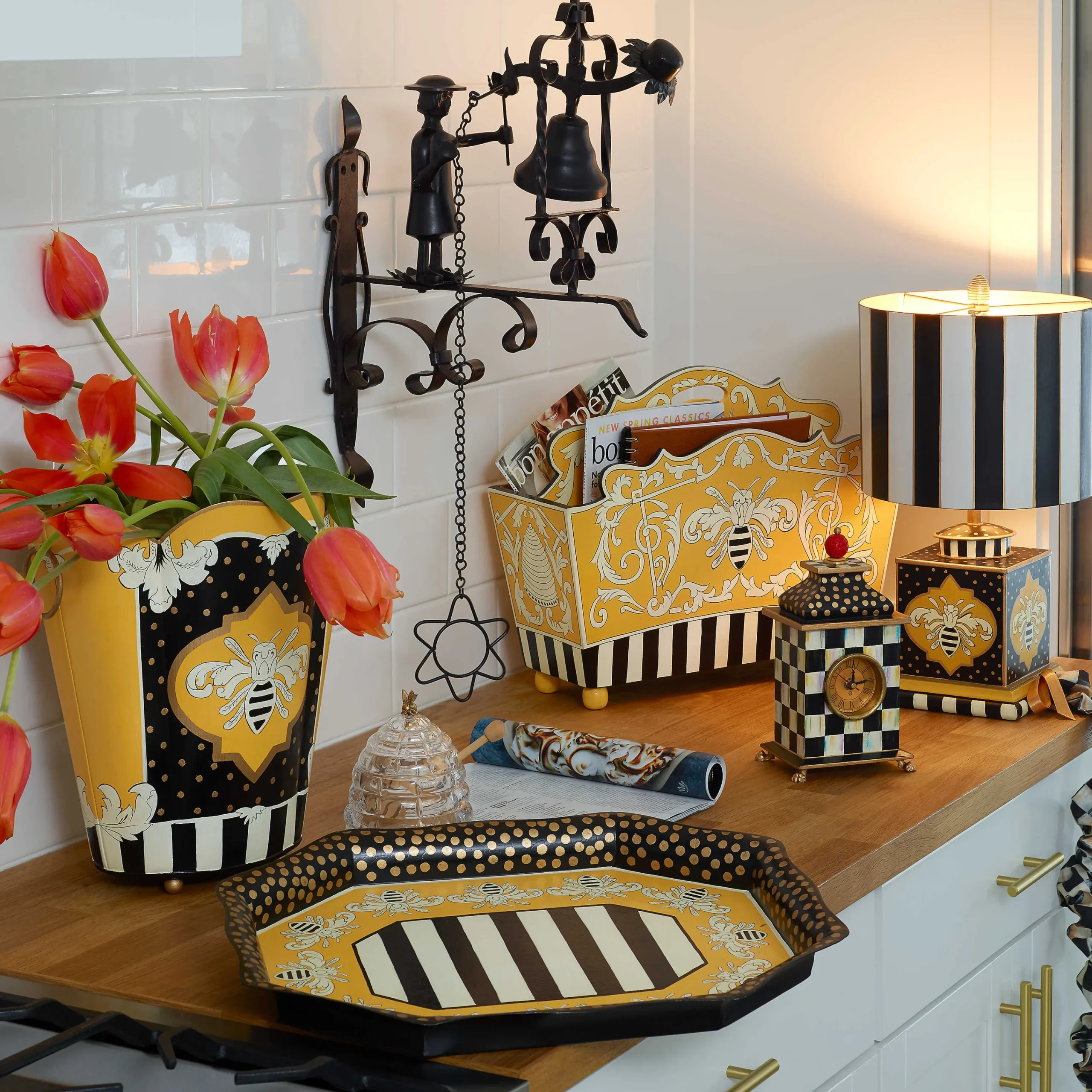 MacKenzie-Childs Courtly Check Cord Cover| Finishing Touches|Room Accents