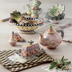 MacKenzie-Childs Courtly Check Cork Back Placemats, Set of 4| Table Accessories|Kitchen & Table Linens