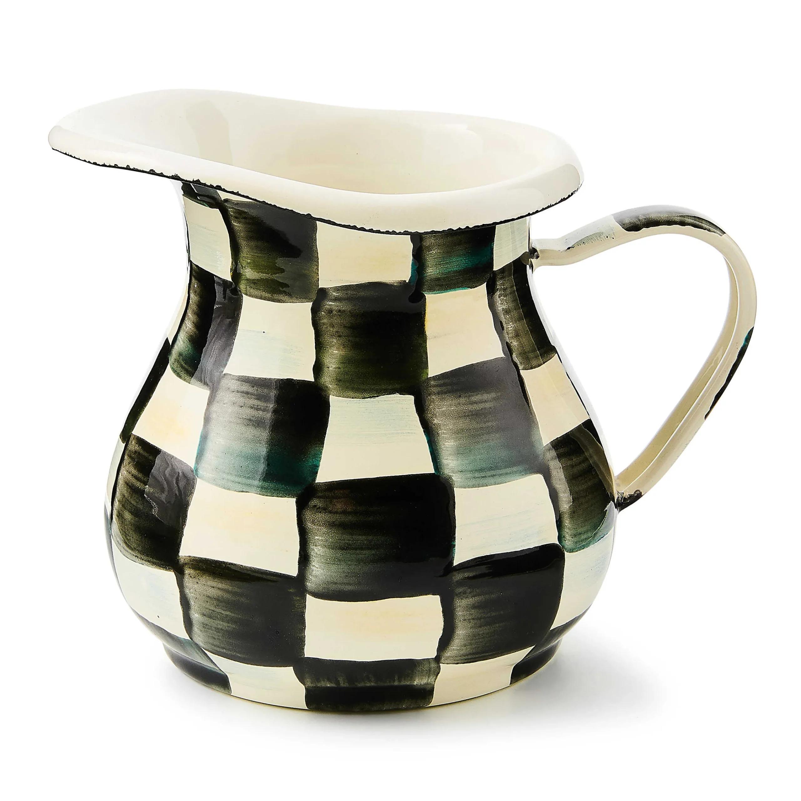 MacKenzie-Childs Courtly Check Creamer| The Coffee Shop|Serveware