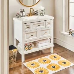 MacKenzie-Childs Courtly Check Demi Canister| Room Accents|Kitchen Storage & Organization