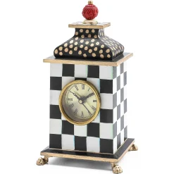 MacKenzie-Childs Courtly Check Desk Clock| Room Accents